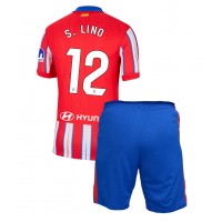 Atletico Madrid Samuel Lino #12 Domaci Dres za djecu 2024-25 Kratak Rukav (+ Kratke hlače)